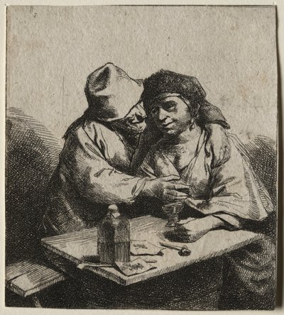 Aşk Çifti. by Cornelis Pietersz Bega