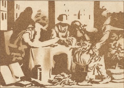 botanikçi by Cornelis Ploos van Amstel (signed by artist)