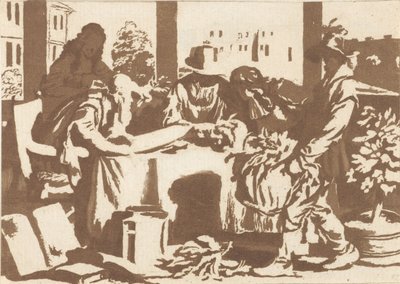 botanikçi by Cornelis Ploos van Amstel (signed by artist)