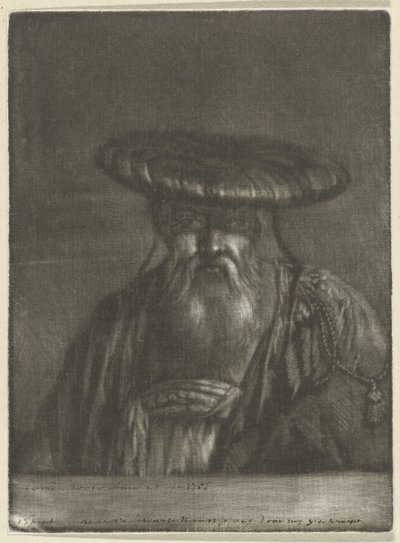 oryantal adam by Cornelis Ploos van Amstel (signed by artist)