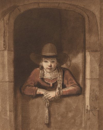 Alt Kapıya Yaslanan Çocuk, 1763, 1765