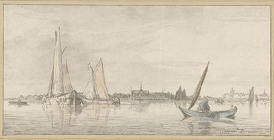 Nehir manzarası by Cornelis Ploos van Amstel