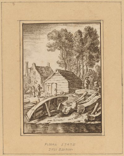 tersane by Cornelis Ploos van Amstel after Herman Saftleven