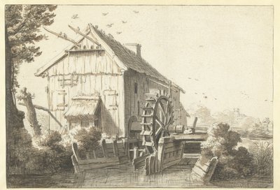 su değirmeni by Cornelis Saftleven (attributed to)