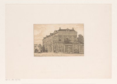 On sekizinci yüzyıldan kalma ev bloğu by Cornelis Springer (possibly)