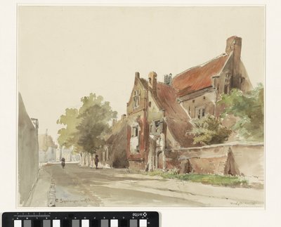 Hasselt'teki eski misafirhane by Cornelis Springer