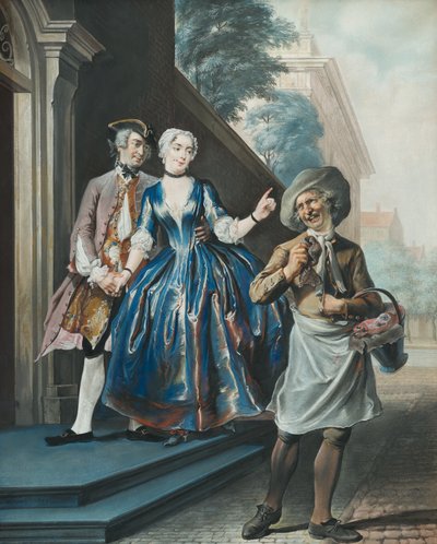 Pefroen ve Koyunların Başı, 1739 by Cornelis Troost