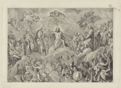 Son Yargı (üst plaka) by Cornelis Visscher (II)