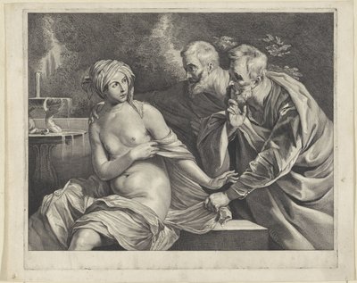 Susanna ve Yaşlılar by Cornelis Visscher (II)