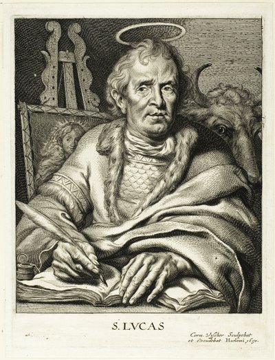 Aziz Luka by Cornelis Visscher