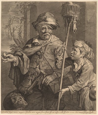 Fare Zehri Satıcısı by Cornelis Visscher