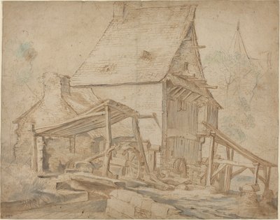 Eski Bir Su Değirmeni by Cornelis Willaerts