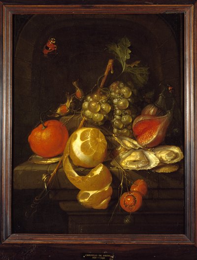 Meyve ve İstiridye ile Natürmort, 1650