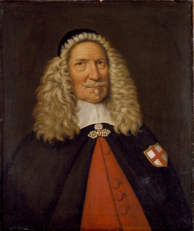 Kaptan Nicholas Burgh, 17. yüzyıl by Cornelis de Neve