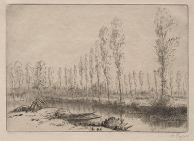 Amiens yakınlarında turba bataklıkları by Cornelis de Visscher