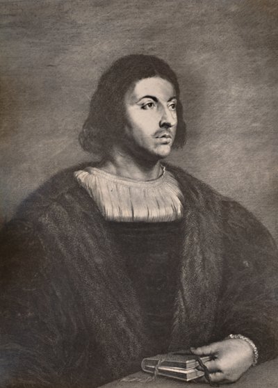 Giovanni Boccaccio, İtalyan Rönesans yazarı, şair ve hümanist 17. yüzyıl 1894 by Cornelis van Dalen II