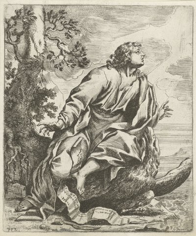Evangelist John by Cornelis van Merlen
