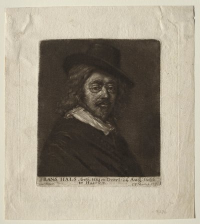 Frans Hals, 1761. by Cornelis van Noorde