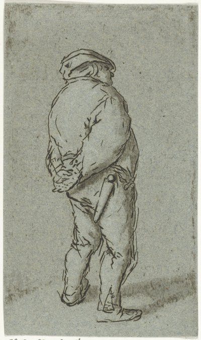 ayakta adam by Cornelis van Noorde