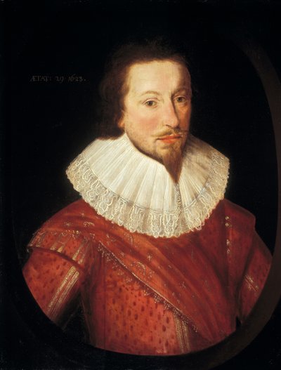 Madrynli Thomas Madryn (panel üzerine yağlıboya) by Cornelius I (after) Johnson