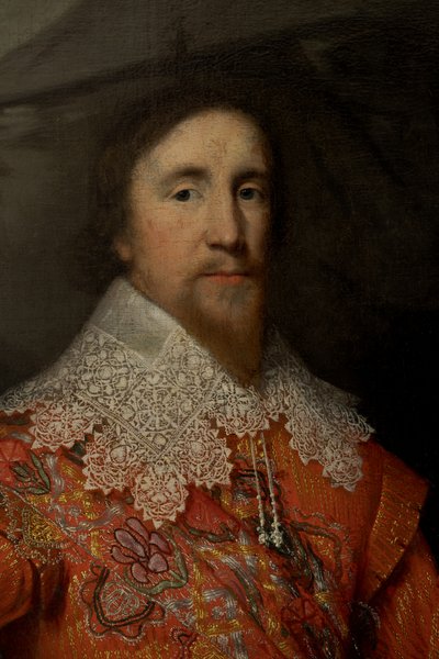 Sir Nicolas Crisp 1st Bt. (c. 1599-1666), c.1599-1666 (tuval üzerine yağlı boya) by Cornelius I (attr.to) Johnson