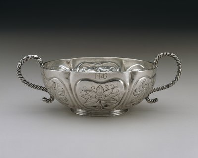 Brendi şarabı kasesi, 1696-1731 (gümüş) by Cornelius Kierstede
