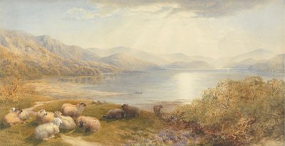 Barmouth yakınlarındaki Mawddlach'ta sahne by Cornelius Pearson
