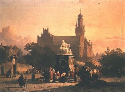 Bir Kent Meydanı by Cornelius Springer
