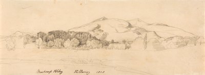 Muckross Manastırı, Killarney by Cornelius Varley