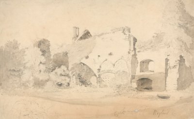 Raglan Kalesi by Cornelius Varley