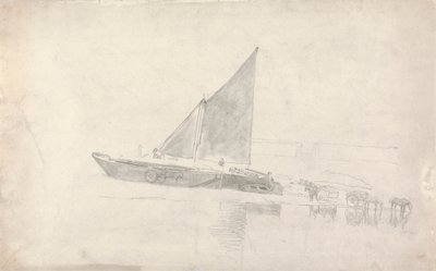 Atlı ve Arabalı Teknelerin İncelenmesi by Cornelius Varley