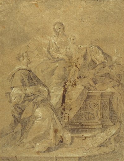 Bakire ve Çocuk, Siena