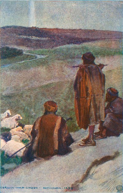 Tarlada Oturan Çobanlar by Corwin Knapp Linson