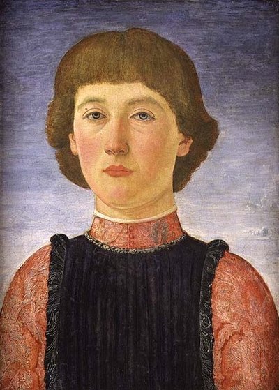 Genç bir beyefendinin portresi by Cosimo Rosselli