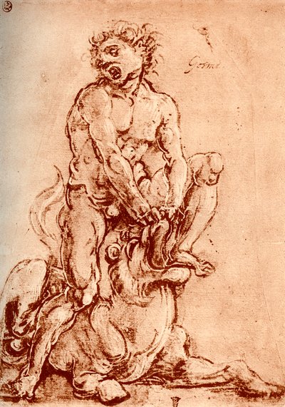 Aslanı Öldüren Herkül, 1913 by Cosimo Tura