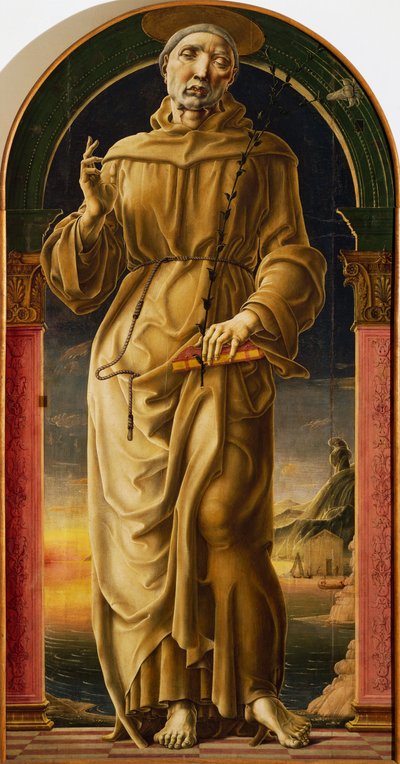 Aziz Anthony, Cosme Tura (yaklaşık 1430-1495), resim. by Cosimo Tura