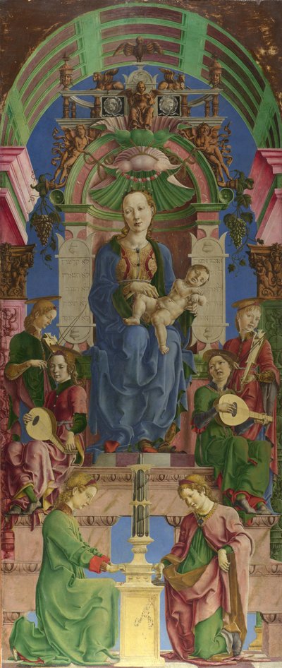 Bakire ve Çocuk tahta çıktı, 1470
