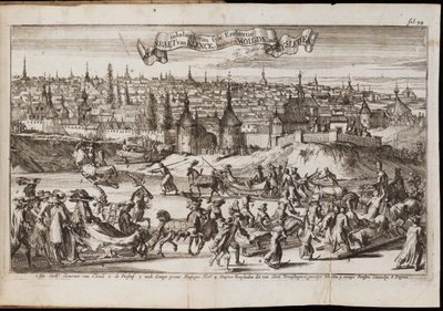 Vologda Gönderen: Historisch Verhael veya Beschryving van de Voyagie, 1677 by Coyet