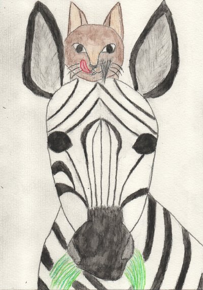 arkadaşım zebra by Crazy Artist