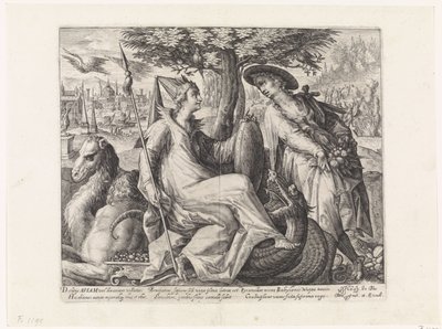 Asya Dört kıta (dizi adı) by Crispijn van de Passe (I)