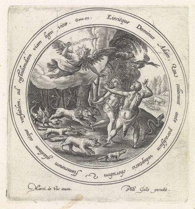 Cennetten kovulma by Crispijn van de Passe (I)