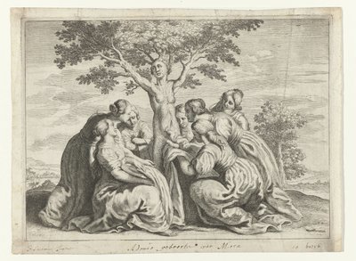 Adonis Ovid'in Metamorfozlarının Doğuşu (dizi başlığı) by Crispijn van de Passe (II) (workshop of)