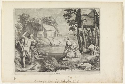 Leto (Latona) Likyalıları kurbağaya çevirir Ovid