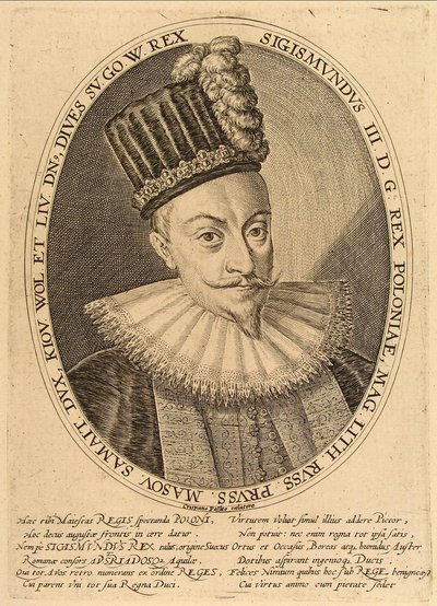 Sigismund III Vasa, Polonya Kralı, M.Ö. 1600 by Crispijn van de Passe the Elder