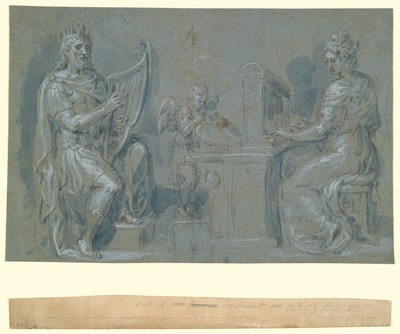 David ve Aziz Cecilia by Crispin van den Broeck