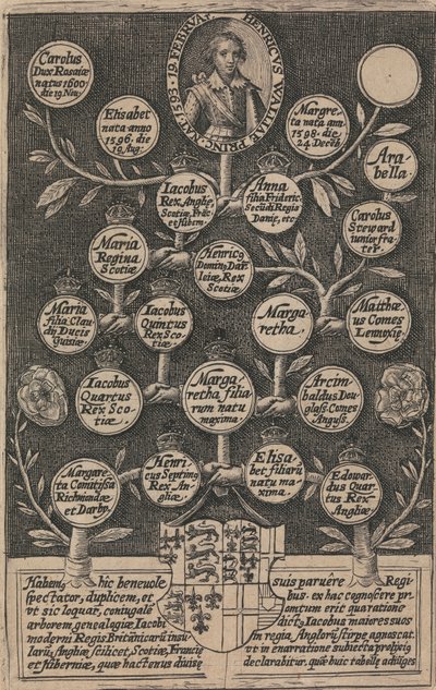 Majestelerinin Kraliyet İngiliz Kolonisi Tablosu by Crispyn de Passe the Elder
