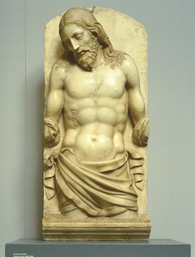 Ölü İsa, c.1500 (mermer) by Cristoforo Solari