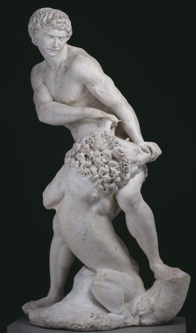 Samson ve Aslan by Cristoforo Stati