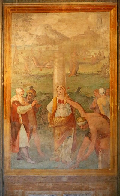 ಹೆಣ್ಣು ಸಂತ ಟರ್ಕಿಯ ಹುತಾತ್ಮ by Cristoforo and Tempesta, Antonio Roncalli