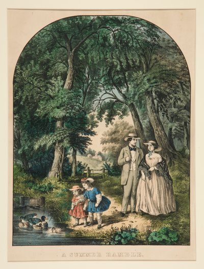 Bir Yaz Kargaşası by Currier and Ives